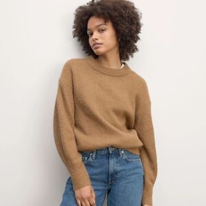 Everlane The Cocoon Crew Neck Sweater Alpaca/wool Blend Size: XXS